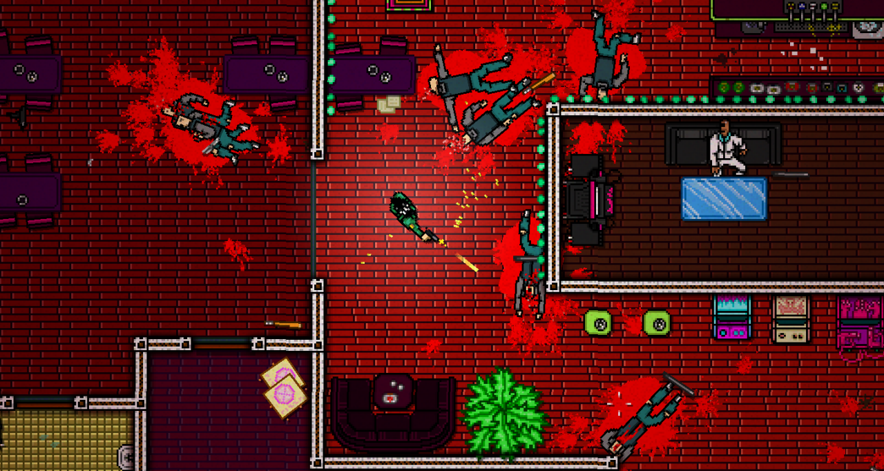 [19/06/2013] Fleissig gestorben wird auch in Hotline Miami. 