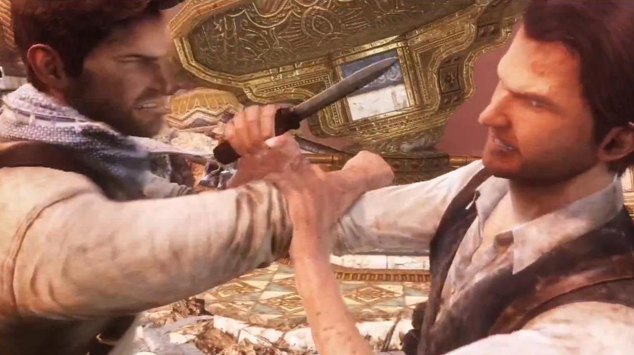 [04/06/2013] Dank dem verbesserten Kampfsystem spielen sich Nahkämpfe in Uncharted 3 besser den je. Logischerweise ist der finale Kampf gegen Talbot dann auch dementsprechend spektakulär.