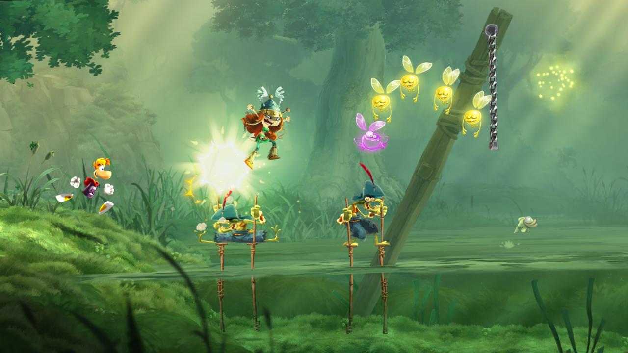 [26/07/2013] Die Grafik von Rayman Legends könnte 2D-Sprites nicht besser darstellen.