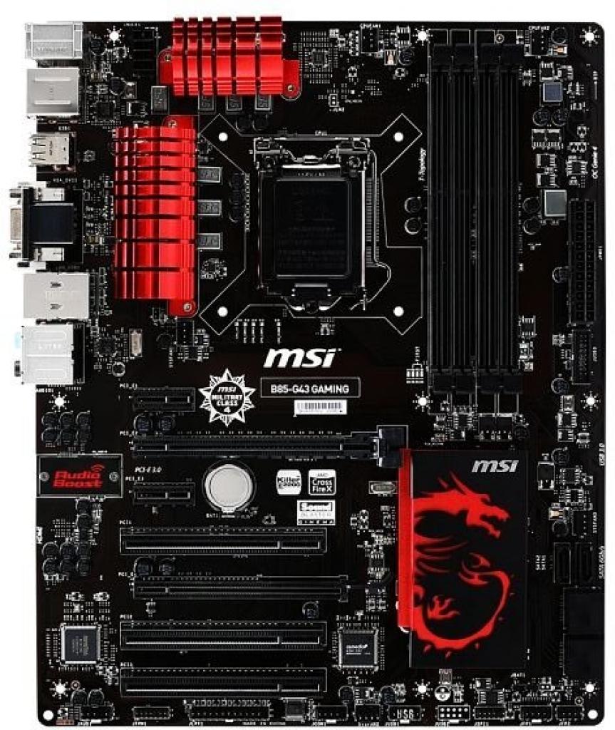 [13/08/2013] Crossfire-fähig: MSI B85-G43 Gaming