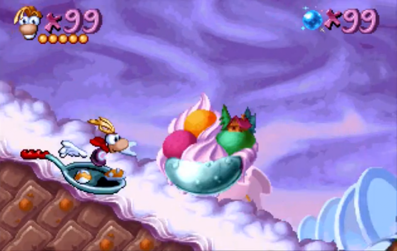 [29/08/2013] Im ersten Teil der Rayman-Reihe könnt ihr euch gleich in eine ganze Welt aus Süßkram begeben. Im Candy Château findet ihr alles, was das Herz begehrt und auch Torten- und Kuchenträume kommen hier definitiv nicht zu kurz!