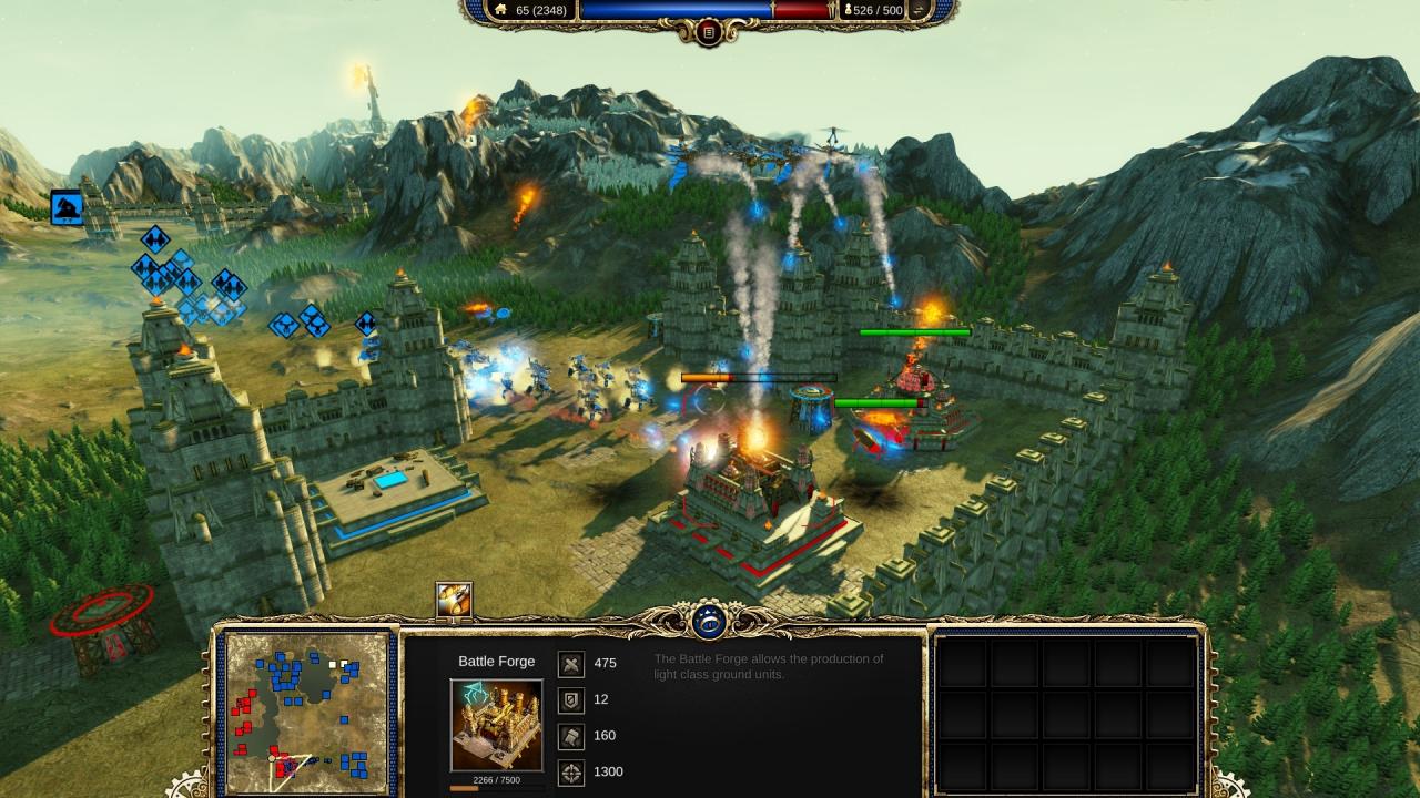 [02/08/2013] Divinity: Dragon Commander im Test - In den Echtzeitstrategie-Partien beginnen alle Kontrahenten mit den Einheiten, die sie zuvor im Rundenmodus mitgebracht haben.