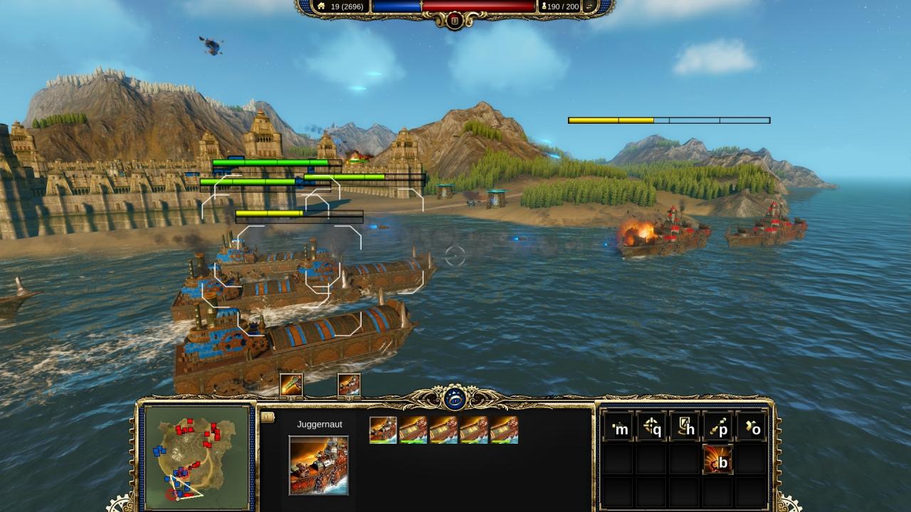 [02/08/2013] Divinity: Dragon Commander im Test - Marine ist Plflicht: So früh wie möglich sollte man die wichtigen Transportschiffe erforschen.