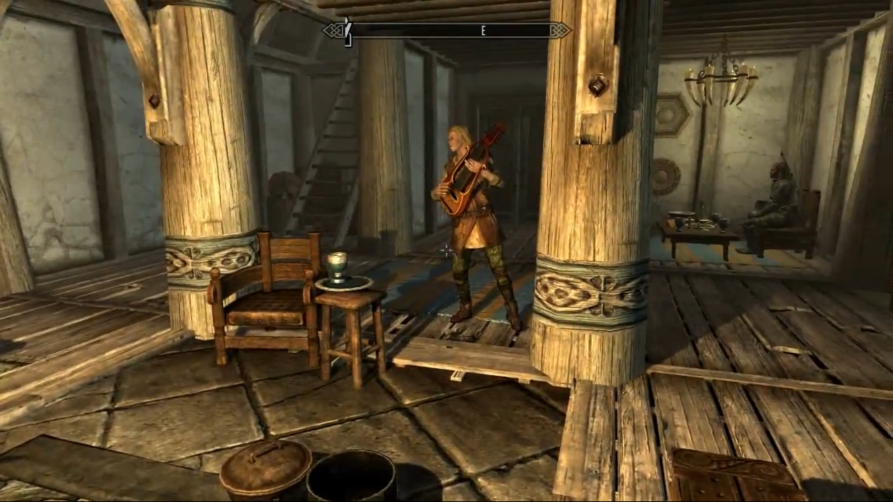 [27/08/2013] The Dragonborn trinkt auch gern mal was. Met. Oder Wein. Oder Skooma. Oder was auch immer er sonst in Tavernen und Kellern von Häusern findet, in die er einbricht. Dabei sollte er eigentlich Drachen erschlagen und Skyrim retten.