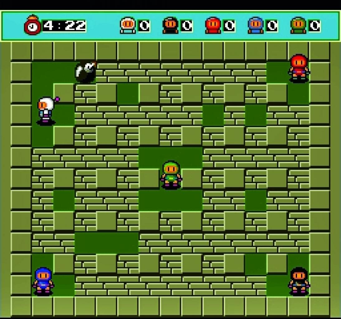 [25/09/2013] Kaboom: Ein Labyrinth, fünf Männchen und ganz viele Bomben - das erste Bomberman mit Multiplayer-Modus ist geschichtlich betrachtet das wichtigste
