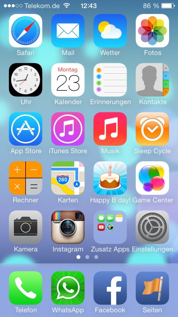 [23/09/2013] iOS7: Fette Schriftart vs. dünne Schriftart. (2)