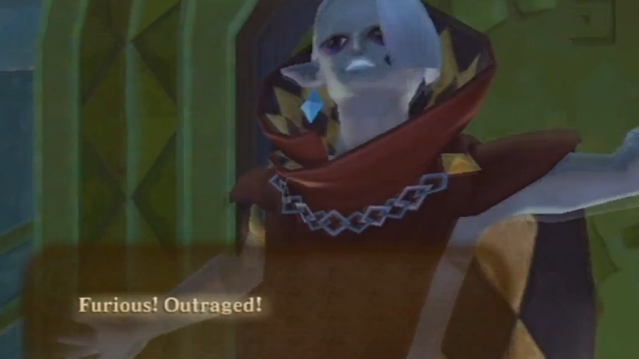 [30/09/2013] Ghirahim ist der vermutlich verrückteste Charakter aller Zelda-Spiele. Sein arrogantes Gehabe und der Wunsch mit 