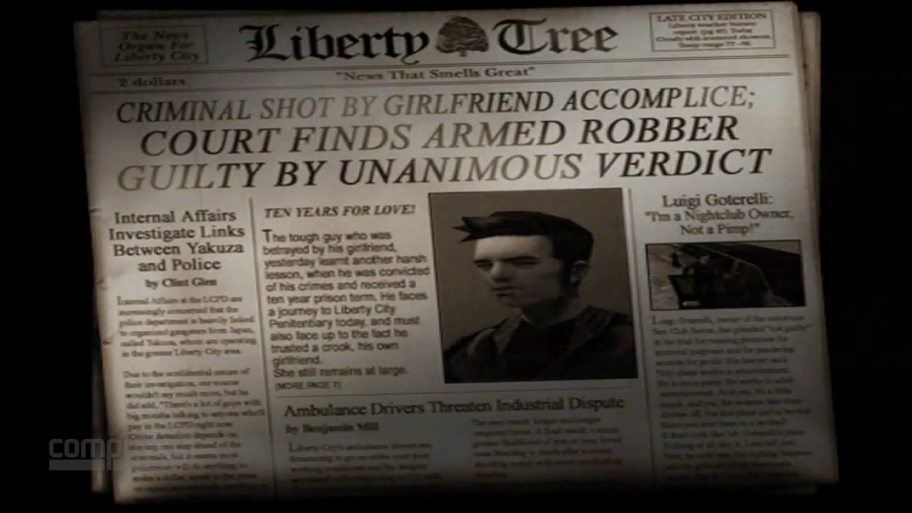 [09/09/2013] So sah er aus - Claude aus GTA 3, auch wenn wir seinen Namen erst später erfuhren.
