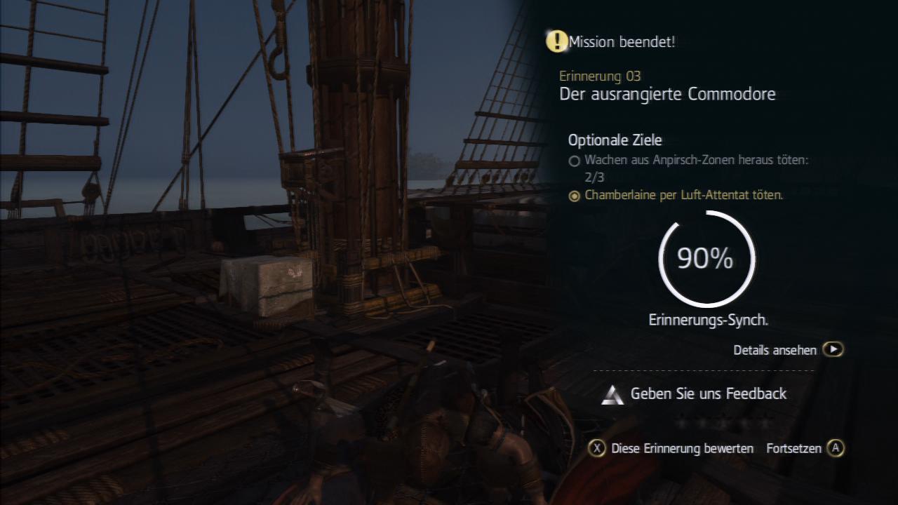 [31/10/2013] Assassin's Creed 4 - Sequenz 7 - Erinnerung 3