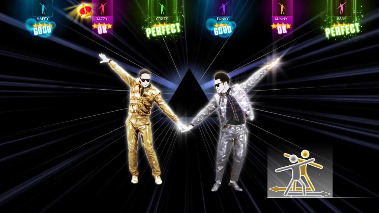 [28/10/2013] Hier ein Spiel aus der Kategorie berühmt-berüchtigt: Just Dance! Besonders zu später Stunde kommt mit dem Tanzspiel ordentlich Stimmung auf. Mit bis zu drei weiteren Partygästen könnt ihr einen Ohrwurm nach dem anderen rocken und allen zeigen, wer der Chef im Haus ist.