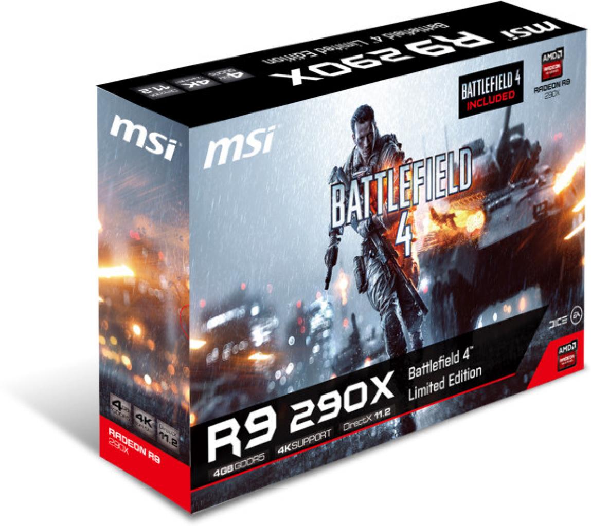 [24/10/2013] Battlefield 4 ist bei einigen R9 290X-Modellen mit dabei, allerdings meist mit Aufpreis