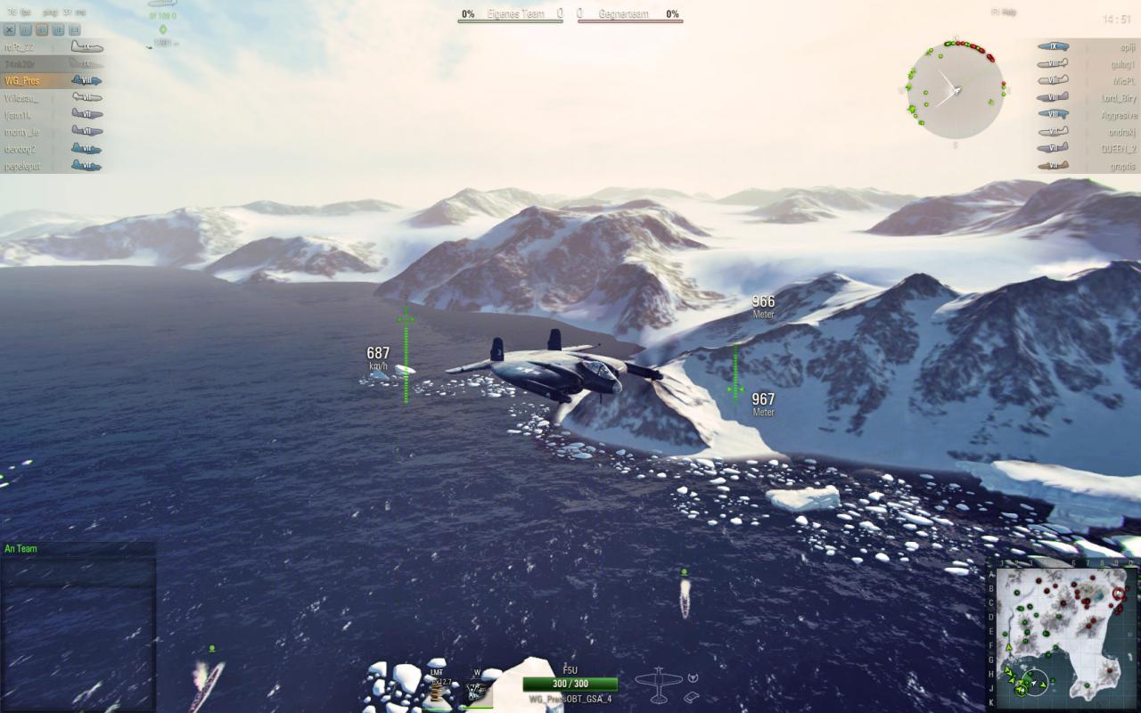 [25/10/2013] World of Warplanes: Das Spiel bietet auch exotische Flugzeuge, die allenfalls auf dem Papier existiert haben. (1)