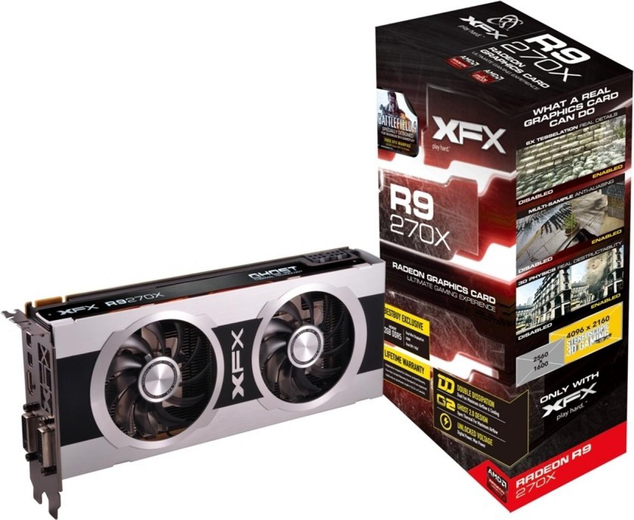 [11/10/2013] Unter 200 Euro absolut top: die AMD R9 270X (hier von XFX)