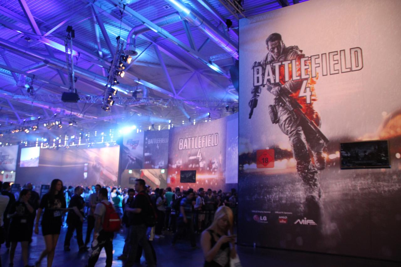 [04/11/2013] Battlefield 4 auf der Gamescom 2013.