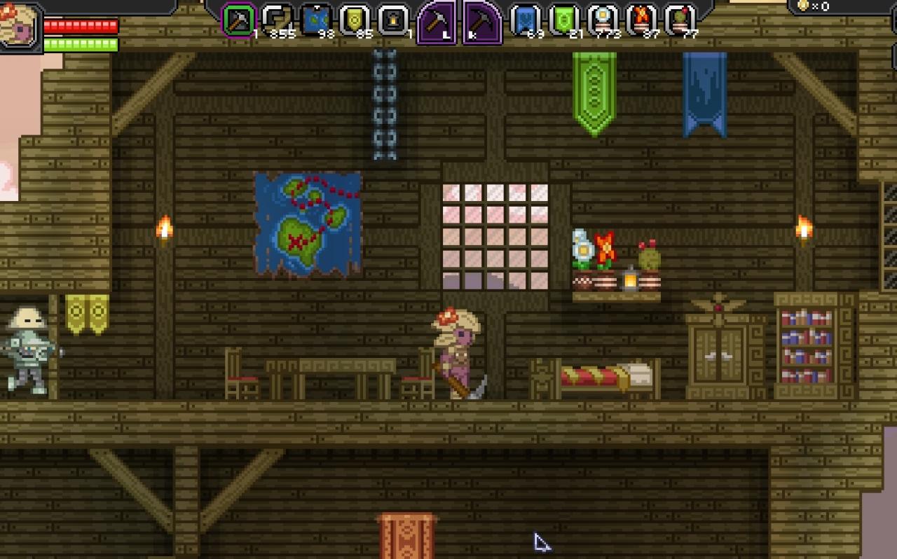 [30/11/2013] In Starbound geht es ums Überleben, ums Crafting und natürlich darum, uns eine Basis zu bauen, in der wir schlafen und leben können.