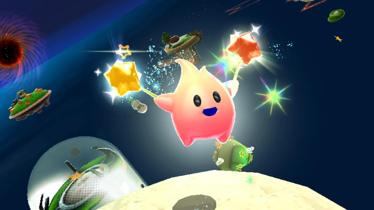 [26/11/2013] Freude: Auch dieser kleine Geselle vermittelt absolute Glückseligkeit. (Super Mario Galaxy) Wii-Version, Quelle: Gamespress / Nintendo.