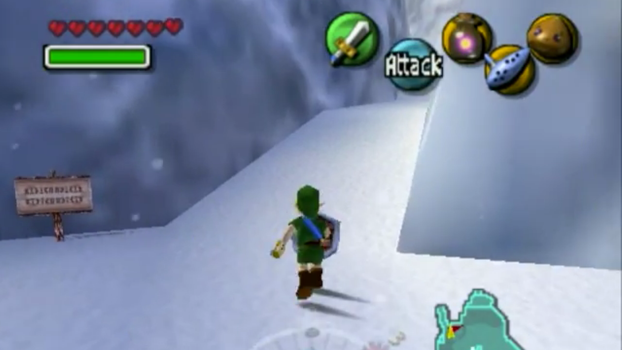 [11/11/2013] Der Snowhead Temple in The Legend of Zelda: Majora's Mask dürfte einer der erinnerungswürdigsten Orte des Spiels sein. In Snowhead leben die Gorons, Feuer-resistente Kreaturen, die sich von Felsen ernähren.
