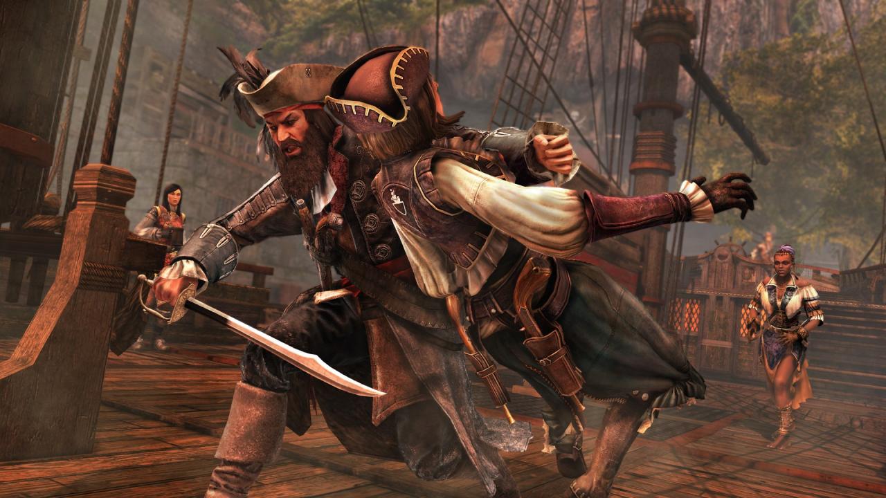 Black Flag lebt natürlich von den vielen Piratensagen und Legenden, ganz besonders viel Reiz bringt der Teufel der Karibik: Edward Thatch, besser bekannt als "Blackbeard".