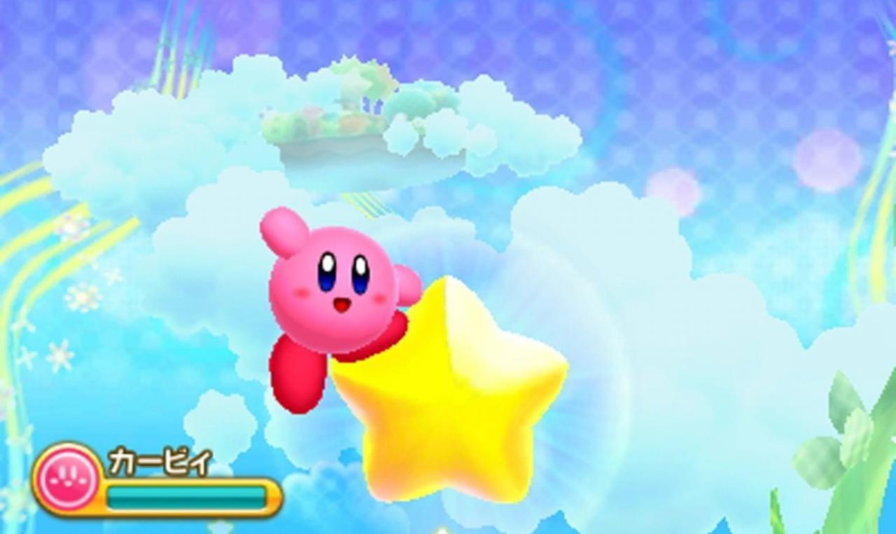 [25/12/2013] Kirby ist eine rosa Kugel mit Armen und Beinen. Seine bevorzugte Waffe ist er selbst, denn er saugt seine Gegner ein und erhält so deren Waffen.