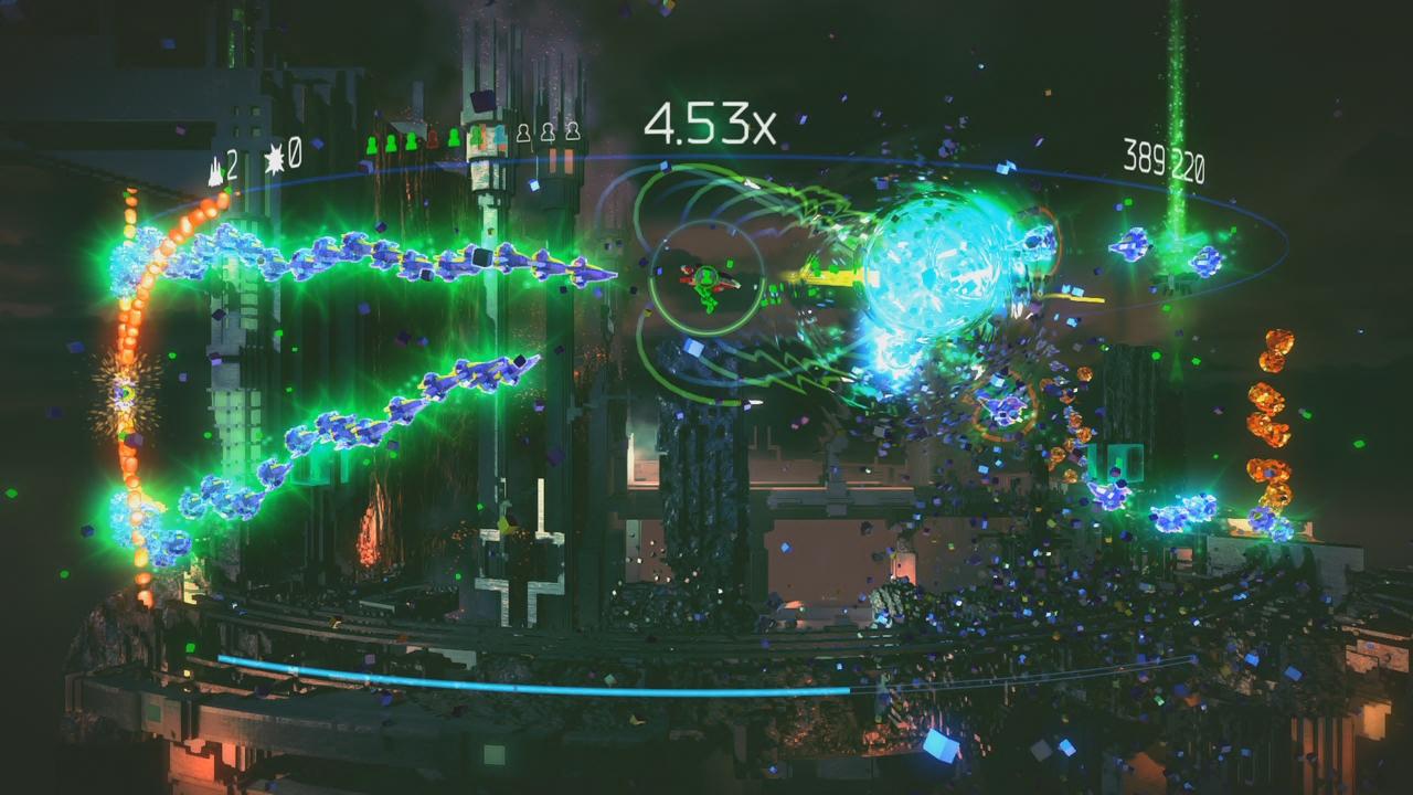 [03/12/2013] Einige Playstation Plus-Mitglieder hatten das Glück, sich Resogun rechtzeitig gratis zu sichern. Der Twin-Stick-Shooter fordert eine schnelle Reaktionszeit und taktisches Denken. Gleichzeitig explodiert und flimmert auf dem Bildschirm so viel, dass wir nur in den seltensten Fällen wissen, was eigentlich gerade abgeht.