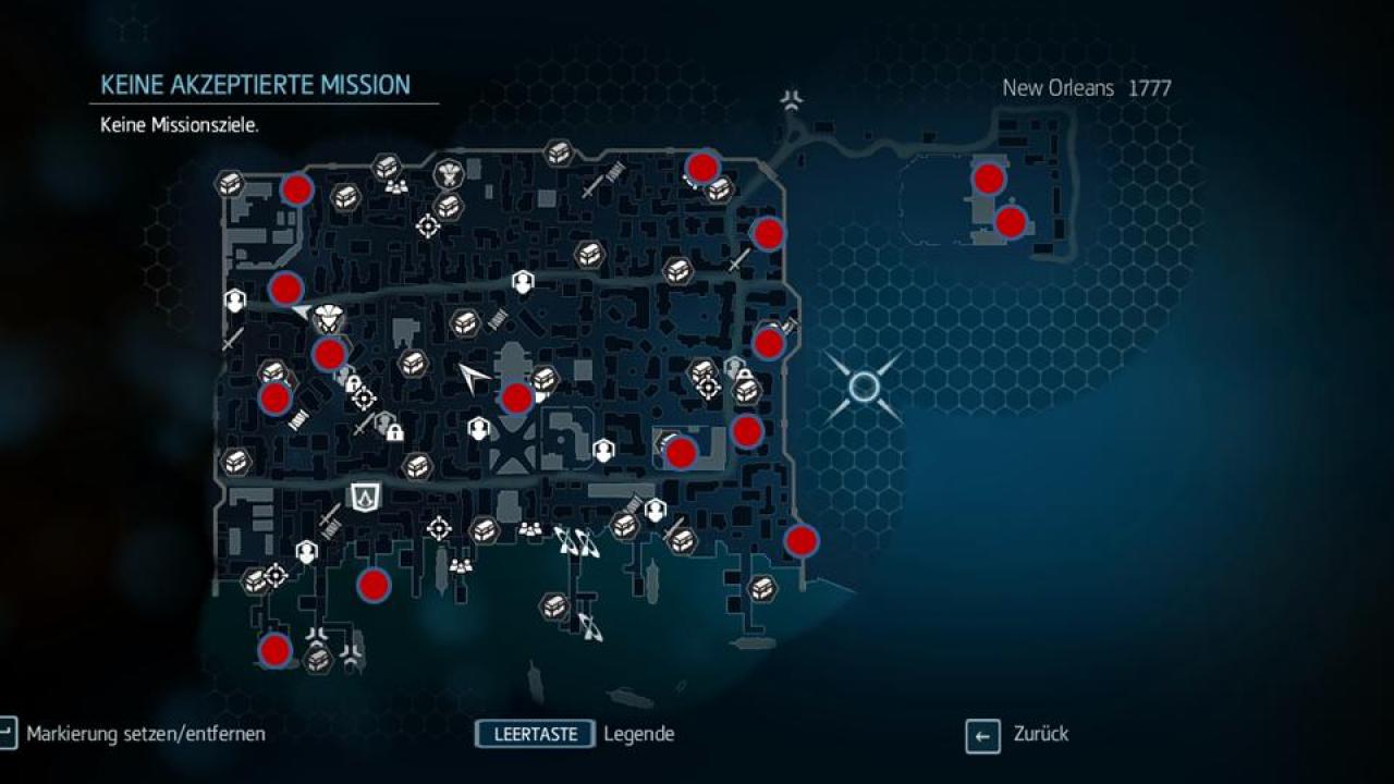 [24/01/2014] Assassin's Creed Liberation HD - Komplettlösung: Tagebuchseiten in New Orleans