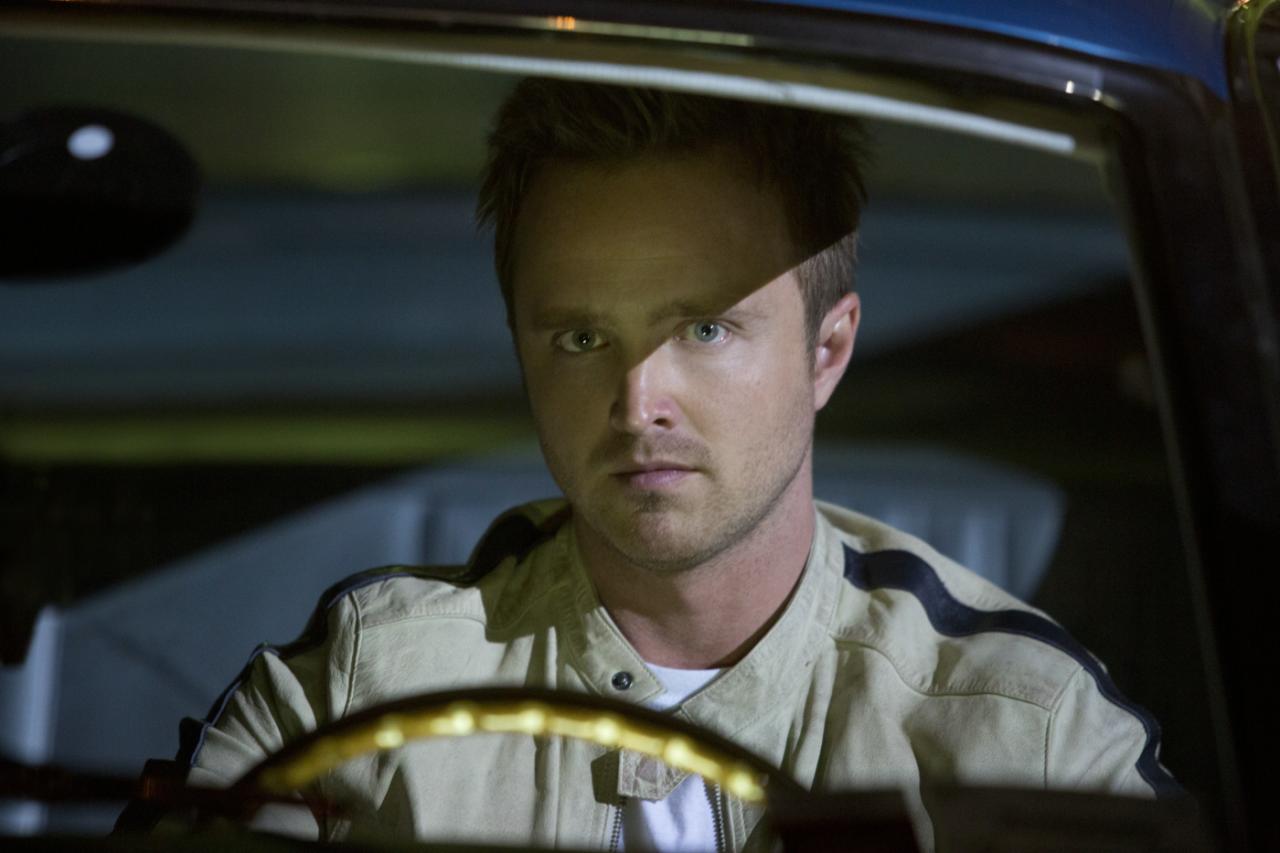 [13/01/2014] Breaking-Bad-Star Aaron Paul ist einfach nicht der Typ Actionheld, den Need for Speed bräuchte.