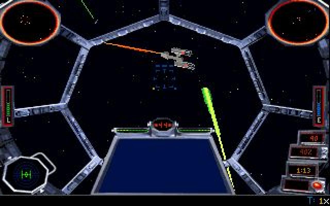 [29/01/2014] Es muss nicht immer realistisch sein: X-Wing und Tie-Fighter boten die starke Star Wars Lizenz.