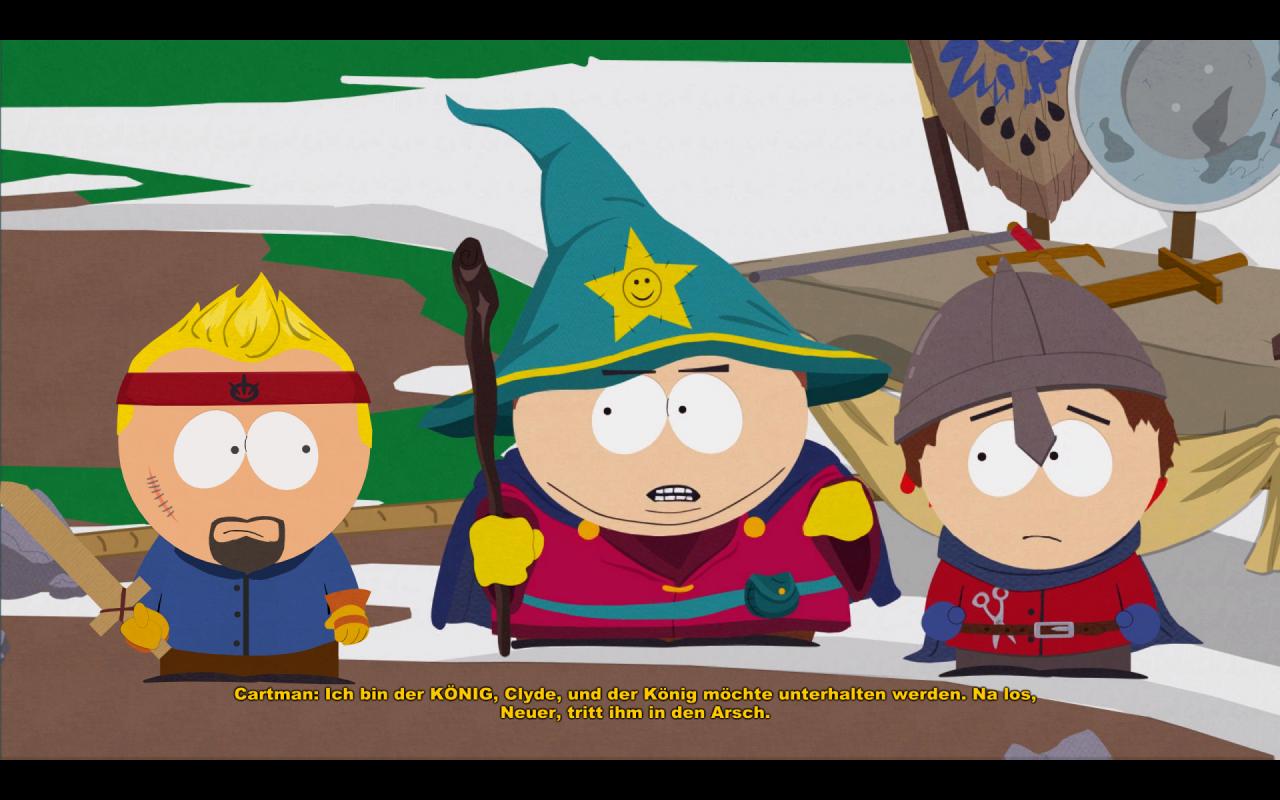 [06/03/2014] Was tun, wenn unsere tapferen Recken in South Park: Der Stab der Wahrheit zu viel auf den Deckel bekommen und dann kläglich mit dem Gesicht auf den Asphalt klatschen? Natürlich nutzen wir dann einen Wiederbelebungstrank, um unsere Gefährten zurück ins Gefecht zu holen, damit sie wieder einstecken können!
