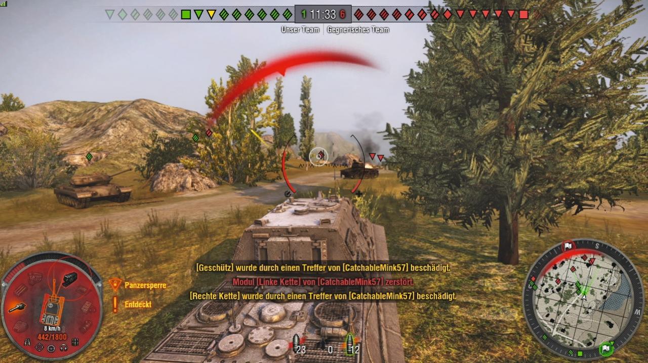 [14/03/2014] Weitere Screenshots aus unserem Test zu World of Tanks. (3)