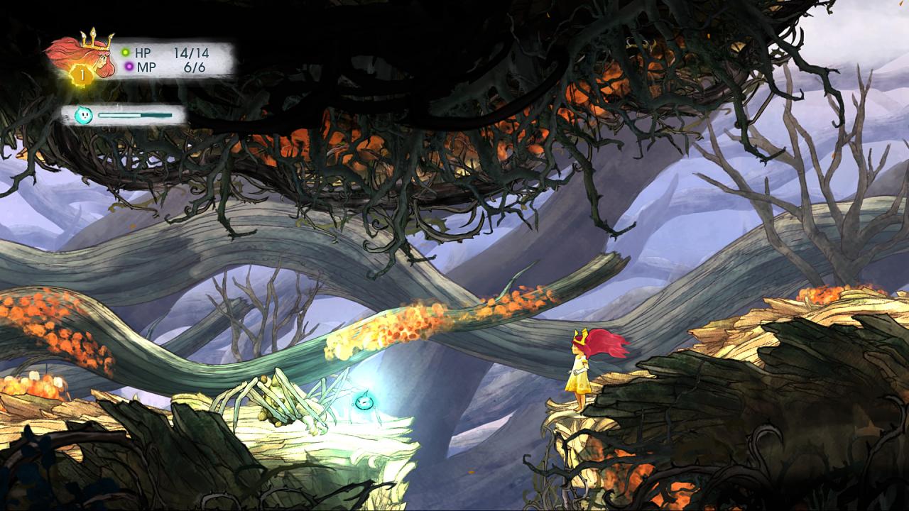 [03/04/2014] Ohne Frage sieht Child of Light durch einen unkonventionellen Zeichenstil herausragend aus - da schlägt das Künstlerherz höher. Wenn wir jedoch die Kampfsequenzen betrachten, hätten wir uns über mehr Abwechslung gefreut. Auch Items oder gar Quests waren spärlich gesät.