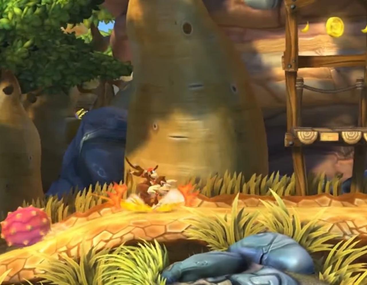 [15/04/2014] Donkey Kongs bester Freund Diddy Kong ist der kleinste Affe der Affenbande. Nicht nur in Donkey Kong Country: Tropical Freeze überzeugt er durch seine Flinkheit und Geschicklichkeit, durch die er seinem besten Kumpel zur Seite steht.