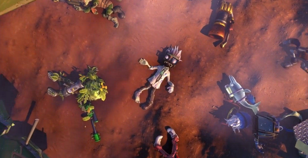 [15/04/2014] Widmet man sein Leben der Wissenschaft, bleibt oft nicht viel Zeit für die Haarpflege. So ließe sich zumindest der zerzauste Look der Wissenschaftler-Zombies aus Plants vs. Zombies: Garden Warfare erklären. Trotz ihres unscheinbaren Auftretens und der schmächtigen Erscheinung sind die Untoten nicht ungefährlich: Ausgestattet mit einer dreiläufigen Knarre sorgen sie für ordentlich Rabatz im Vorgarten.