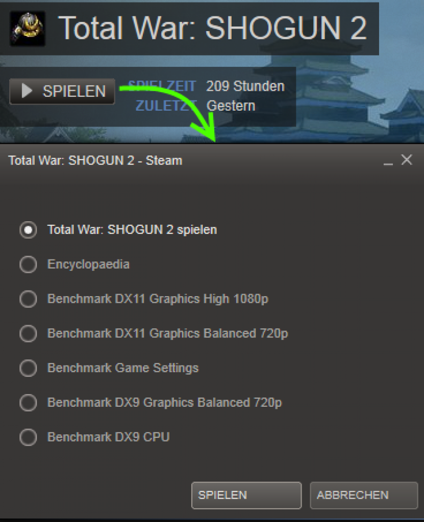 [29/04/2014] Shogun 2 Menü