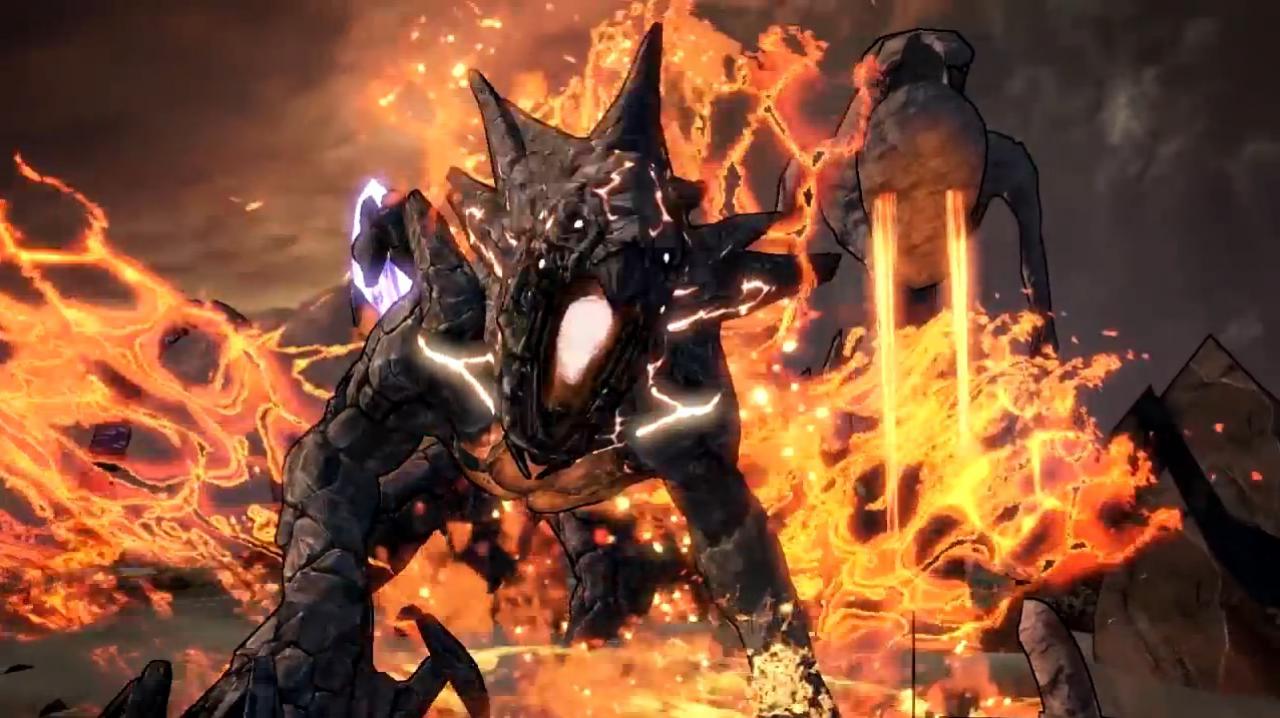[16/05/2014] Handsome Jack schickt uns am Ende von Borderlands 2 in eine Arena. Dort müssen wir gegen eine enorme Anzahl von Gegnern kämpfen. Unter anderem auch das gigantische Monster Warrior.