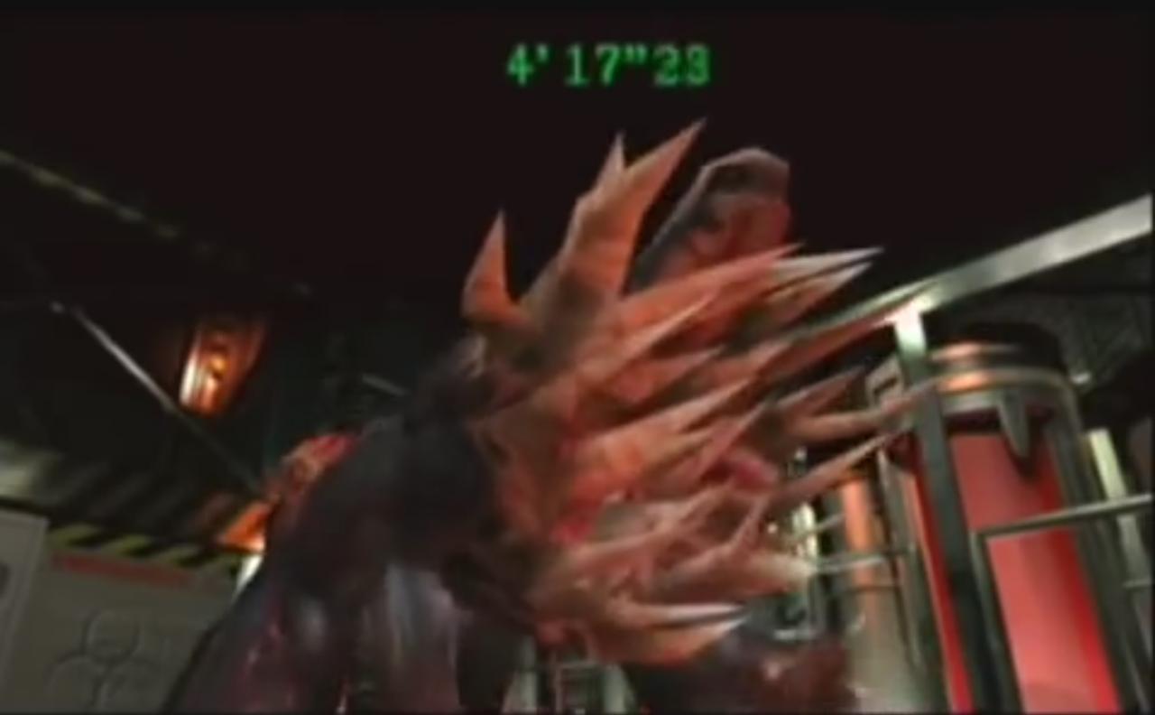 [16/05/2014] Durch das G-Virus mutiert der Wissenschaftler William Birkin zu einem Monster. Der Endboss von Resident Evil 2 hat zunächst die Erscheinungsform eines riesigen, muskelbepackten, humanoiden Monsters mit einem Riesenauge auf der rechten Schulter. Später mutiert er zu einem hundeähnlichen Ding mit unglaublich vielen Zähnen und steckt etliche Schüsse weg, bevor er endgültig liegen bleibt.