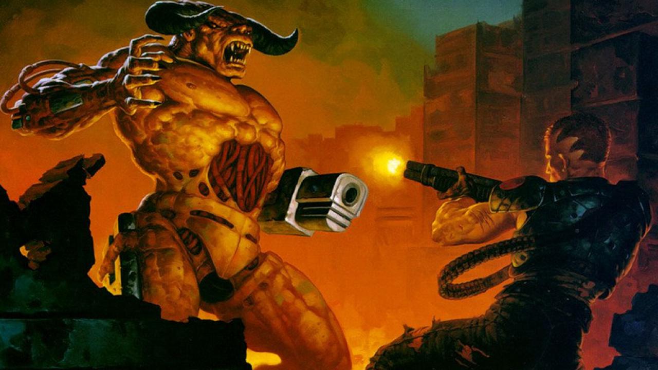 [27/05/2014] Doom hält es ganz klassisch und versorgt uns mit hübschen, weißen Boxen, auf denen vorne drauf ein Kreuz in Signalrot prangt. Richtig retro!