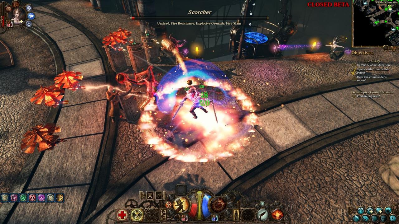 [06/06/2014] The Incredible Adventures of Van Helsing 2 bietet eine Menge unterschiedlicher Gegnertypen und Spezialfähigkeiten.