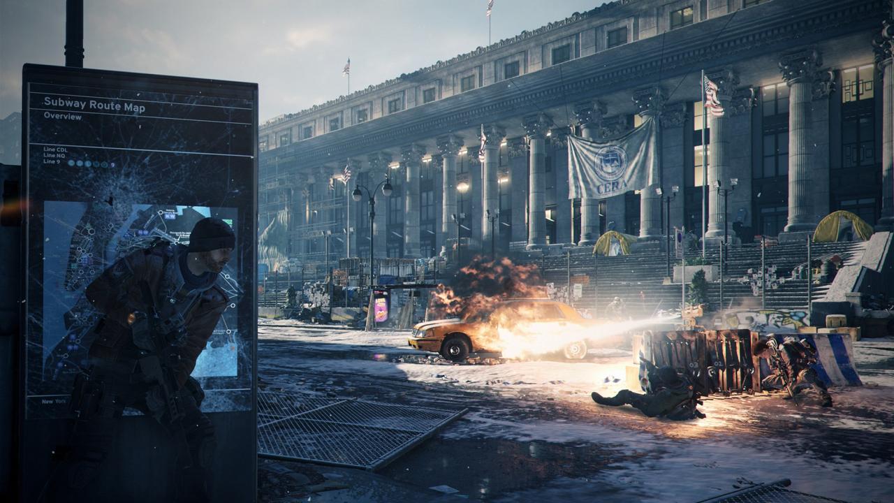 [12/06/2014] In Tom Clancy's The Division erkundet ihr als Agent, zusammen mit eurer Gruppe, das zerstörte New York. Eure Aufgabe im Open-World-Rollenspiel ist es, den ausgebrochenen Virus einzudämmen und die Gesellschaft vor dem Verfall zu bewahren.