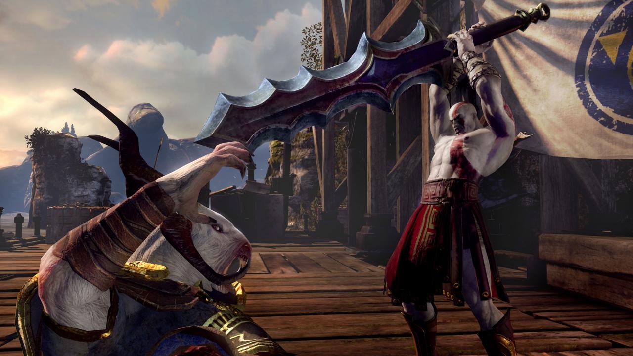 [30/06/2014] Kratos aus God of War geht im Hades ein und aus. Man könnte meinen, es sei sein Ferienhaus. Dieser arme, vom Leben gezeichnete Charakter wird permanent herumgeschubst. Am laufenden Band wird ihm seine Kraft geraubt. Erst gegen Ende des Spiels erlangt er seine Kraft wieder und sät nur noch Angst und Schrecken. Kratos zerstört nicht nur sich selbst, auch die Welt um ihn herum bleibt nicht verschont.