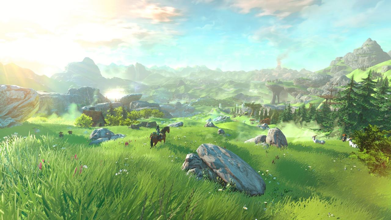 [10/06/2014] In The Legend Of Zelda für Wii U erwartet euch eine zauberhafte, offene Spielwelt. Auch in diesem Teil seid ihr erneut als Held Link unterwegs. Doch der Hauptcharakter ist nicht das einzige Vertraute auf das ihr stoßen werdet. Ein Wiedersehen gibt es auch mit dem Mond aus Majora's Mask sowie dem Deku-Baum aus Ocarina of Time und Wind Waker. Also schwingt euch auf euer Pferd und begebt euch auf eine Entdeckungsreise!