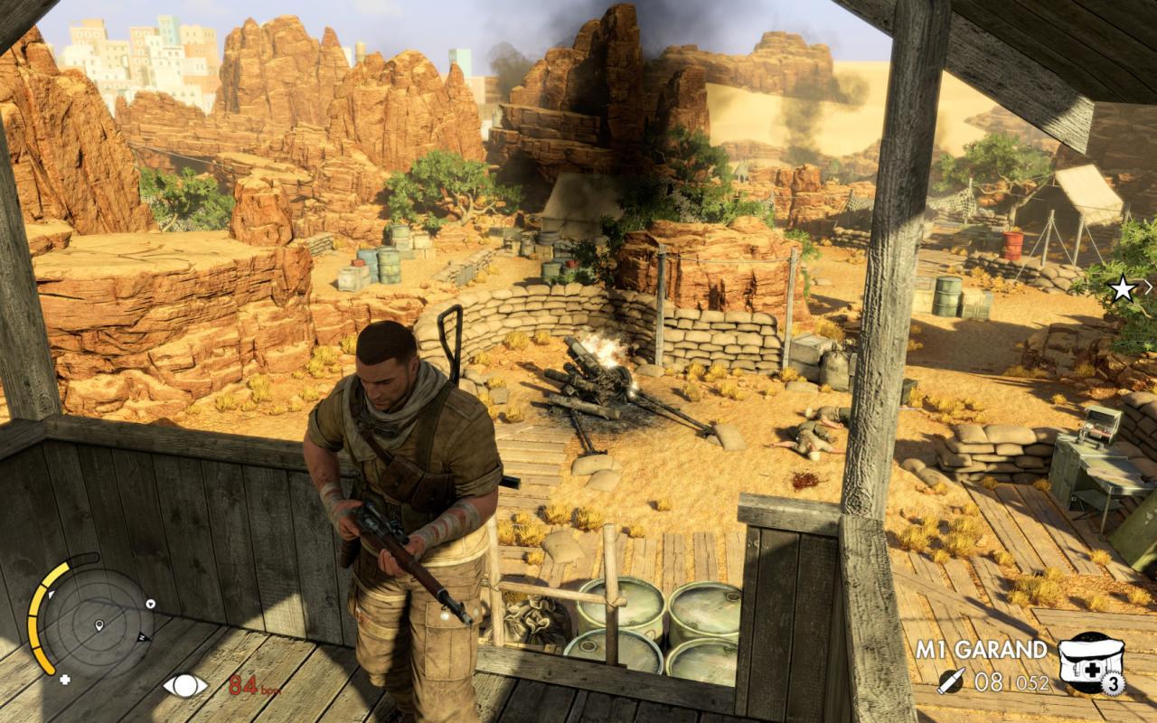 [01/07/2014] Ein Haupt-Feature von Sniper Elite 3 ist die sogenannte Bullet-Cam. Die Kamera folgt dabei vom Abschuss bis zum Treffer dem Geschoss. Bei manch einem Einschuss betrachtet ihr das Ziel mit einer Art Röntgenblick. Dabei lernt ihr mehr über die Anatomie des Menschen, als euch eigentlich lieb ist.