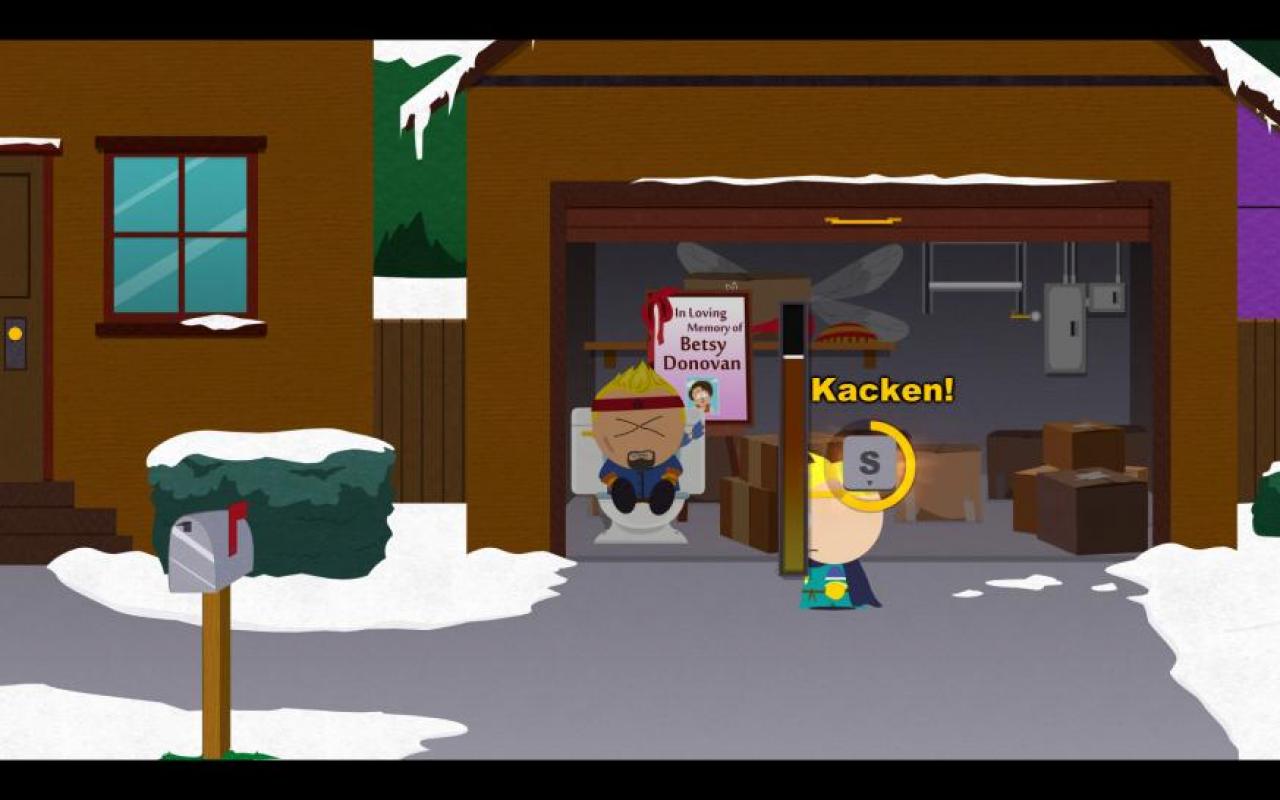 [22/08/2014] Politisch unkorrekt, übertrieben und voller Beleidigungen. Wer die Fernsehserie um die vier Jungs aus Colorado kennt, wird sicherlich mittlerweile auch South Park: Der Stab der Wahrheit kennen. In bester RPG-Manier bestreitet ihr ein Fantasy-Abenteuer der etwas anderen Art. Das Ganze natürlich zusätzlich übertrieben wie immer.