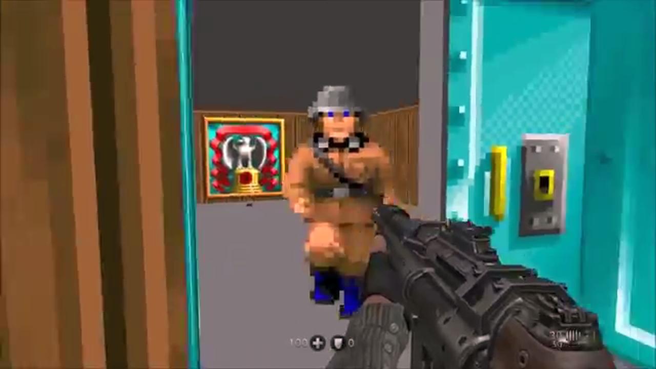 [14/08/2014] Nachdem wir in Wolfenstein: The New Order endlich zum Widerstand, der ein bisschen unterbesetzt ist, aufgeschlossen haben, erhalten wir die Möglichkeit ein kleines Nickerchen zu machen. Dieses versetzt uns daraufhin, in eine Traumsequenz, in der wir das erste Wolfenstein spielen können! Das nennt man doch mal ein cooles Videospiel in einem coolen Videospiel!