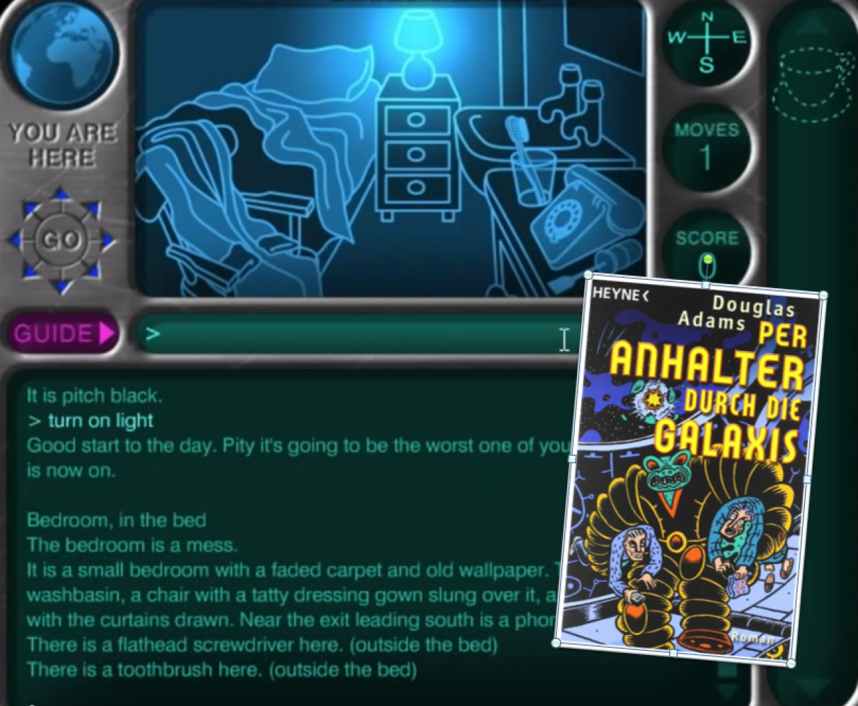 [12/08/2014] Ja es gab bereits ein Spiel zu Douglas Adams Kult-Roman Per Anhalter durch die Galaxis. Da das Text-Adventure aber bereits 1984 erschienen ist, denken wir das es an der Zeit ist die Materie erneut in Videospiel-Form umzusetzten. Die verrückten Charaktere und der ganze Wortwitz würden sehr gut zu Entwickler Telltale passen.