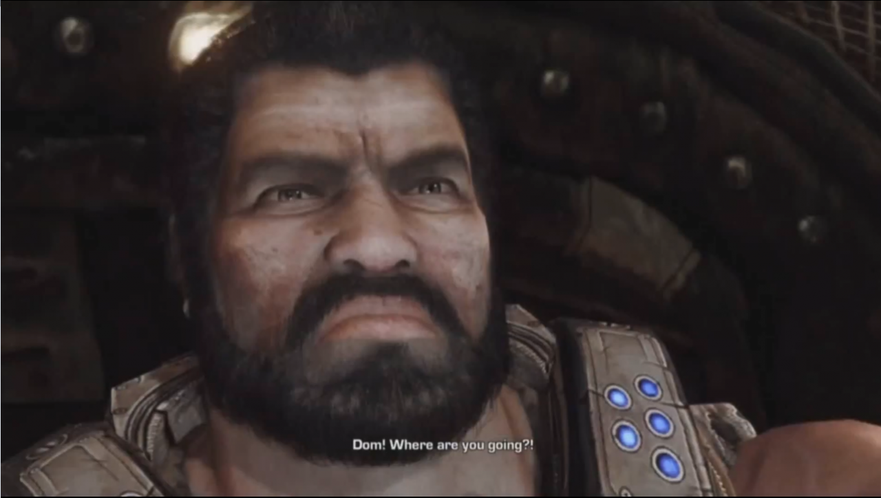 [24/09/2014] Durch die ganze Spielereihe begleitet uns unser Sidekick und bester Freund Dominic Santiago auf unserem Weg, die Menschheit zu retten. In Gears of War 3 müssen wir dann von ihm Abschied nehmen, als er sein eigenes Leben opfert, um uns und unserer Truppe Zeit zu verschaffen, damit wir mit heiler Haut davon kommen können. Ruhe in Frieden, Dom, wir werden dich nie vergessen!