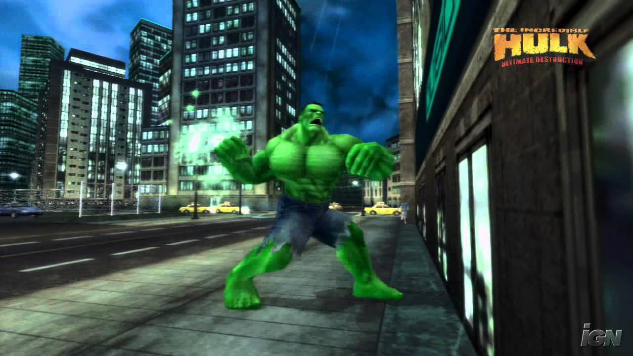 [03/09/2014] In Hulk: Ultimate Destruction schlüpfen wir in die Rolle des großen, grünen Ungetüms und hauen mal ordentlich auf den Putz! Und es ist eine ganz neue Erfahrung, selbst das große, grüne Ungetüm zu sein, das alles schrottet und zerquetscht, als nur dabei zu zusehen oder zu versuchen, ihn aufzuhalten. Blöd nur, dass das taffe Monster zu einer zarten Mademoiselle wird, wenn er ins Wasser klatscht. Da fallen wir natürlich sogleich in Ohnmacht und wachen an einem ganz anderen Ort wieder auf.