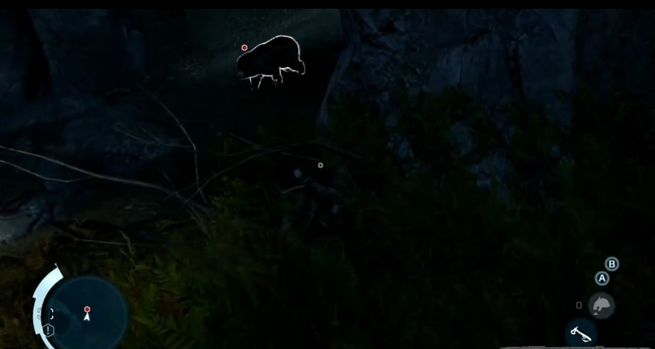 [22/10/2014] Als Jäger und Sammler sind keine Tiere zu groß oder zu wild. Da ist ein Bär, der auch gerne mal an Menschen knabbert keine Herausforderung für uns in Assassin's Creed 3. Herzlichen Dank an LOXX-TT für diesen Vorschlag!