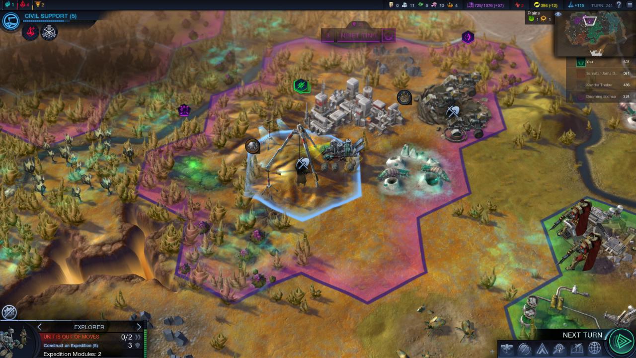 [21/10/2014] Wir präsentieren die besten PC-Spiele des Jahres. Im Bild: Civilization: Beyond Earth. (3)