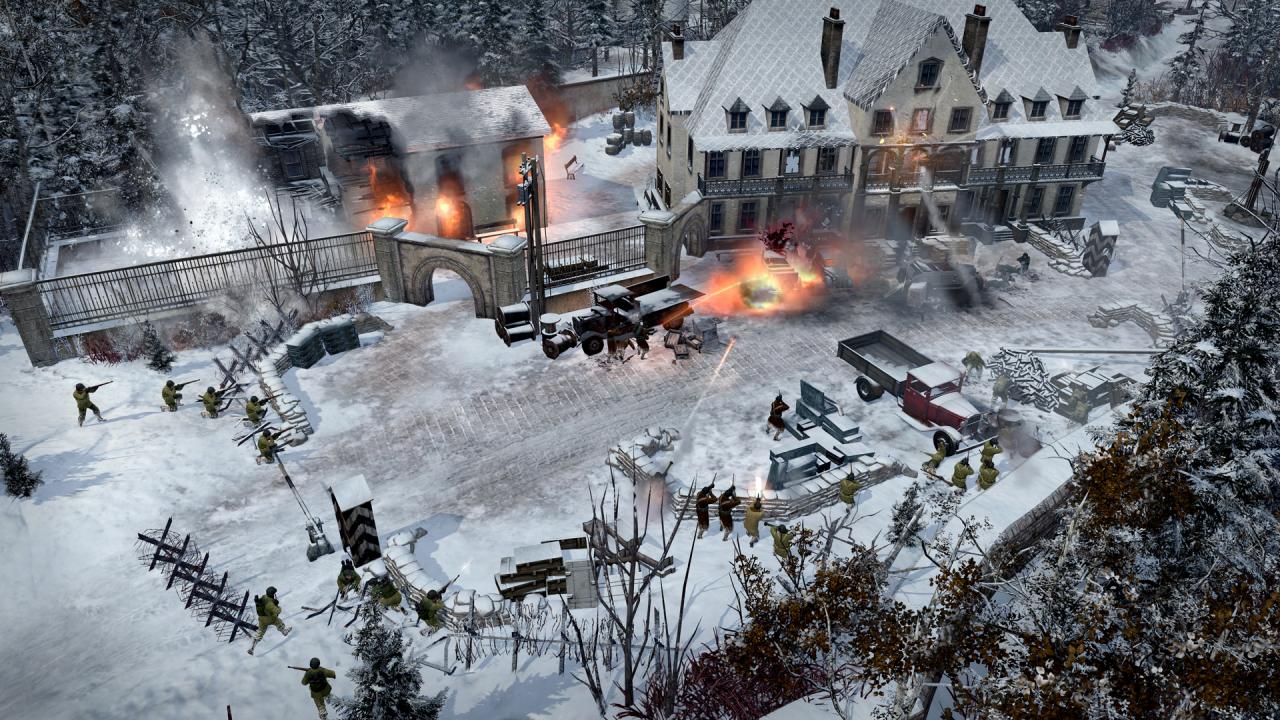 [17/10/2014] Im Ardennes Assault Add-On zu Company of Heroes 2 kämpft die US-Armee gegen die deutsche Wehrmacht in der zugeschneiten Ardennen-Region. Die Erweiterung basiert auf der sogenannten Ardennenoffensive des Dritten Reiches im Winter 1944.