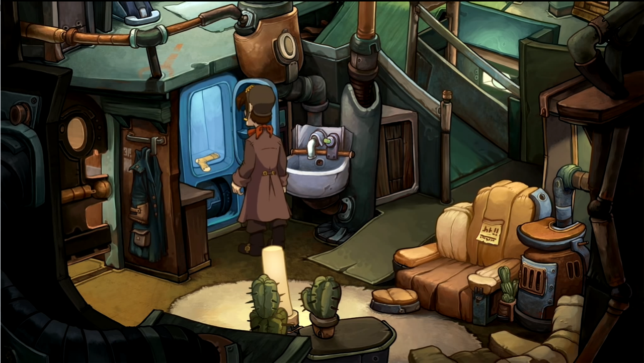 [15/10/2014] Wer steckt Socken in den Kühlschrank? Genau! Auf die glorreiche Idee kann nur Rufus in Deponia kommen.